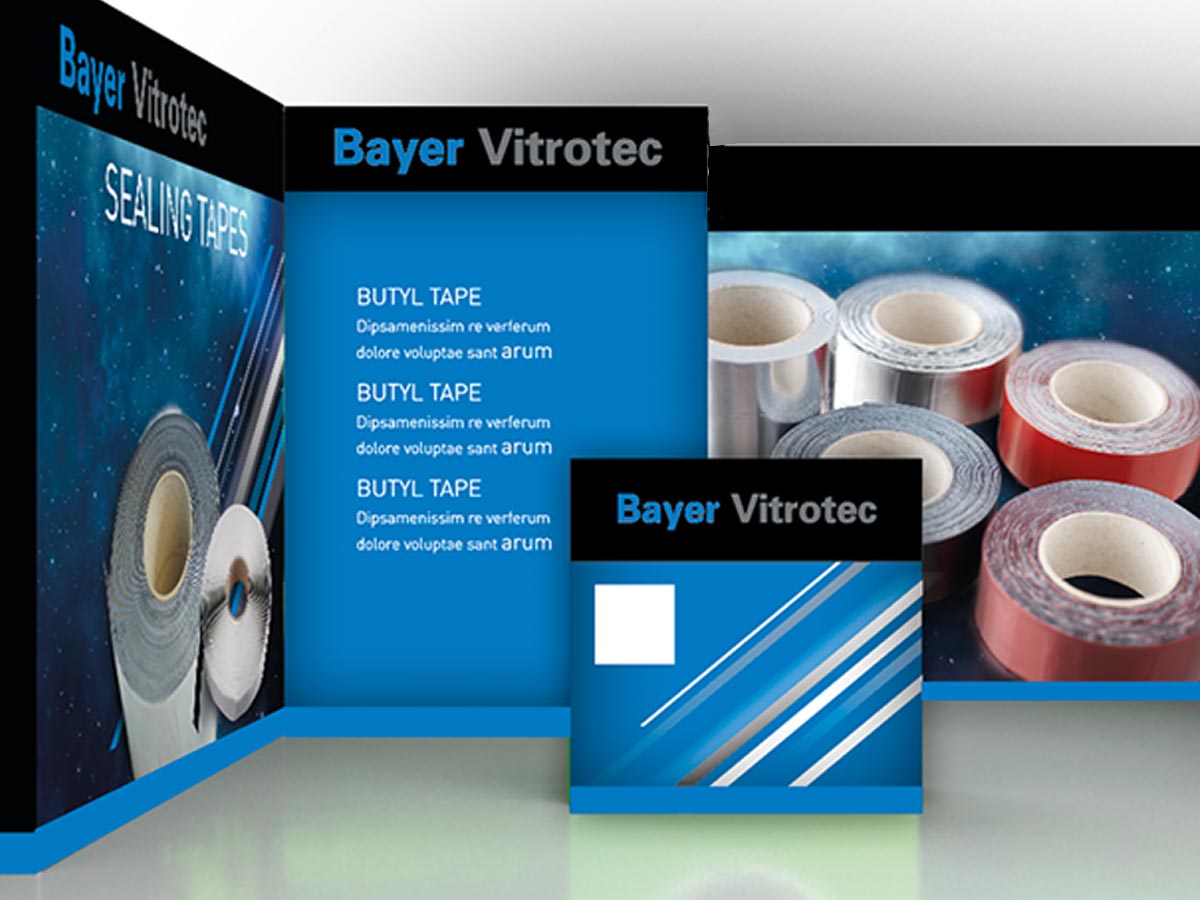 Messestand gestaltet für die Bayer Vitrotec GmbH